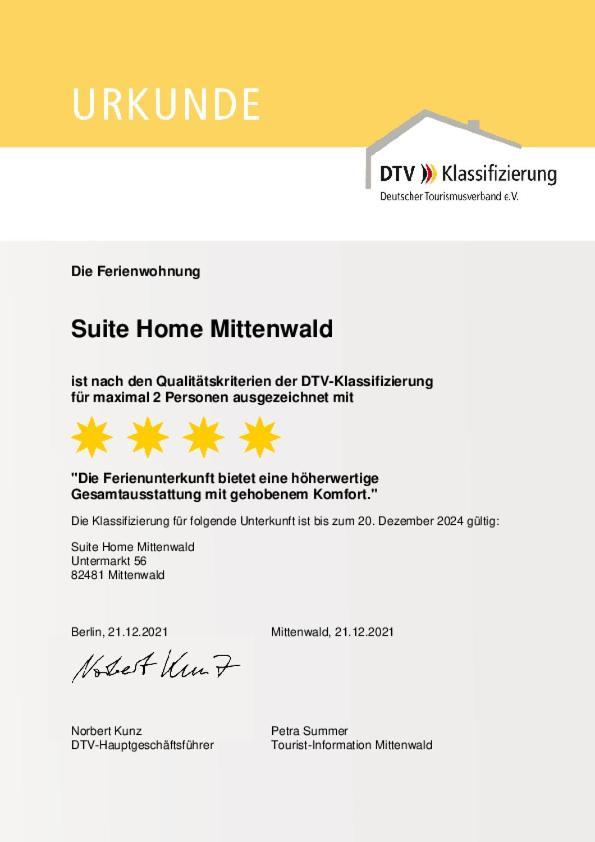 Suite Home Mittenwald Extérieur photo