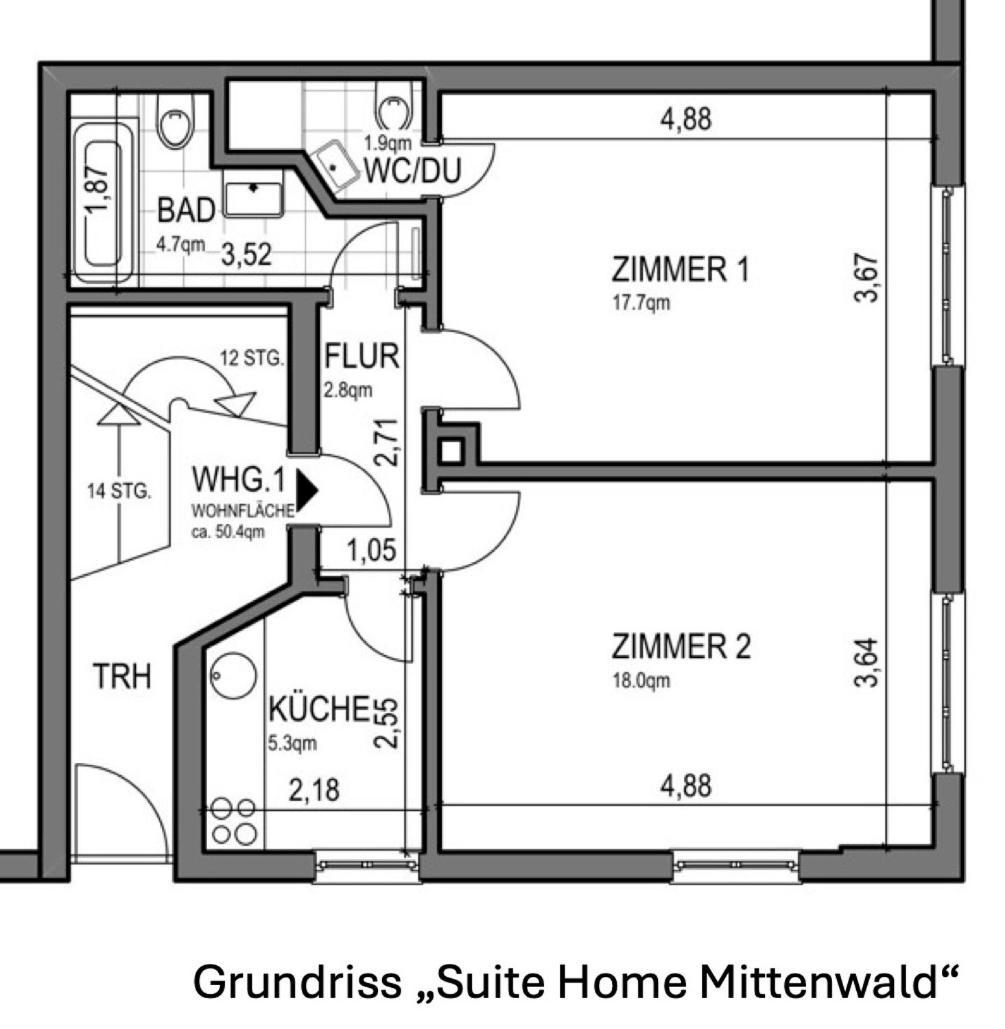Suite Home Mittenwald Extérieur photo